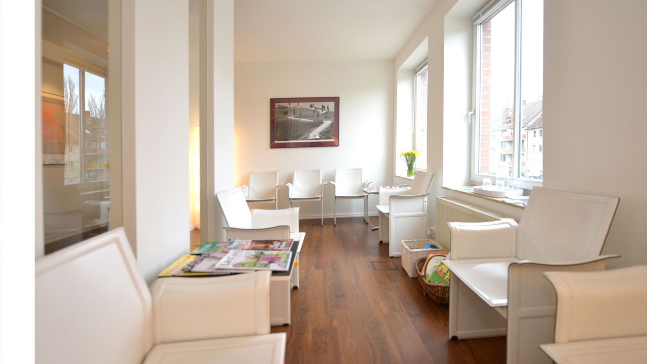 Wartezimmer Hausarztpraxis Hoheluft