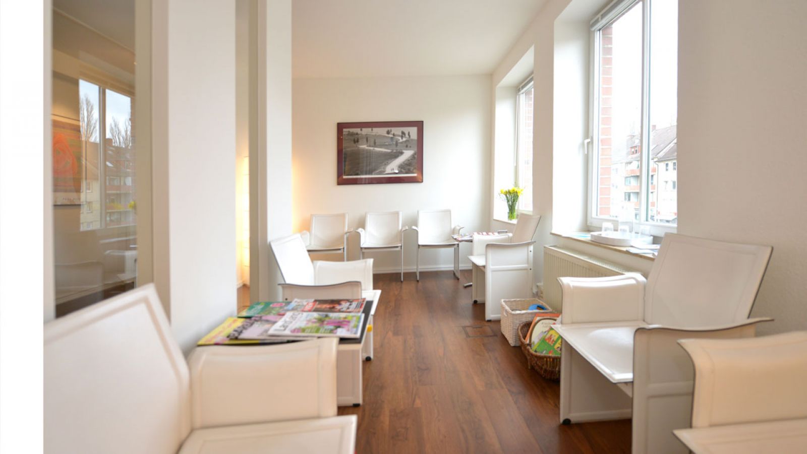 Wartezimmer Hausarztpraxis Hoheluft